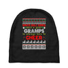 santa only comes once a year gramps is always here to cheer Baby Beanies