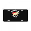 rescued by pug1 License Plate