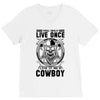 You Only Live Once It as a Cowboy V-Neck Tee