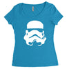 storm trooper Women's Triblend Scoop T-shirt