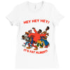 FAT ALBERT Ladies Fitted T-Shirt