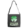who is your paddy copy Adjustable Strap Totes