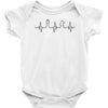 chess heartbeat Baby Bodysuit