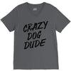 crazy dog dude V-Neck Tee