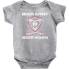 beer army beer wars Baby Bodysuit