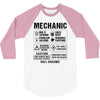 Mechanic 3/4 Sleeve Shirt