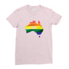 Australia Lgbt Ladies Fitted T-Shirt