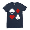 Casino Signs Ladies Fitted T-Shirt