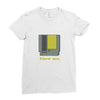 blow me 3 Ladies Fitted T-Shirt
