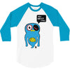 uberpup hey brain cakes! 3/4 Sleeve Shirt