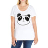 Panda Ladies Curvy T-Shirt