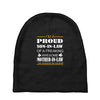 im a proud son in law Baby Beanies