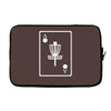 disc golf ace card target chains frisbee basket Laptop sleeve