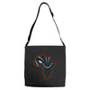 african black panther Adjustable Strap Totes