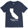 Whale's Vagina CA V-Neck Tee
