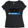 fortnite victory royale black Women's Triblend Scoop T-shirt