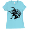 bull 2 Ladies Fitted T-Shirt