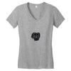 Dog2 Women's V-Neck T-Shirt
