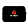 meat is murder tasty tasty murder Laptop sleeve
