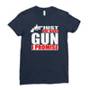 just one more gun i promise Ladies Fitted T-Shirt