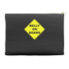 belly on board beer Accessory Pouches