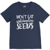 don't eat watermelon seeds V-Neck Tee
