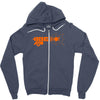big shot records Zipper Hoodie