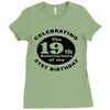 Funny 40th Birthday Ladies Fitted T-Shirt