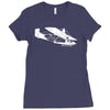 sg 38 schulgleiter segelflugzeug gleitflug flugzeug airplane Ladies Fitted T-Shirt