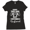 sorry this girl is already taken by a super sexy november boyfriend Ladies Fitted T-Shirt