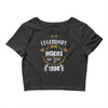 legendary riders are born in 1998 Crop Top