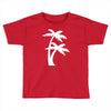 palm tree sticker vinyl decal tropical island beach ocean wall car win Toddler T-shirt