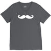 mustache sticker decal vinyl V-Neck Tee