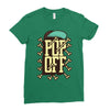 pop off Ladies Fitted T-Shirt