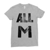 deku all m t shirt hero academia galaxy Ladies Fitted T-Shirt