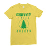 gravity falls oregon pine Ladies Fitted T-Shirt