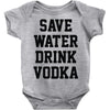 save water drink vodka Baby Onesie