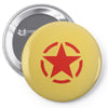 military starfunny retro army war vietnam usa britain fashion Pin-back button