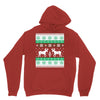 reindeer christmas ugly sweater Unisex Hoodie
