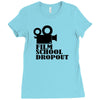 film school dropout Ladies Fitted T-Shirt