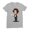 i know Ladies Fitted T-Shirt