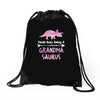 cool grandma saurus. Drawstring Bags