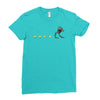 chicken xing Ladies Fitted T-Shirt