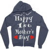 happy 1st mothers day babygrow Zipper Hoodie