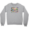 rude funny cotton dick of the world, ideal gift, birthday present Crewneck Sweatshirt