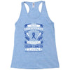 Never Underestimate The Strength Of A Colon Cancer Warrior Racerback Tank