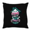 Home Is Where The WIFI Connects Automatically Throw Pillow