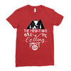 The Mountains Are Calling, I Must Go Ladies Fitted T-Shirt