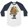 pizza 3/4 Sleeve Shirt