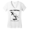 full controll Women's V-Neck T-Shirt